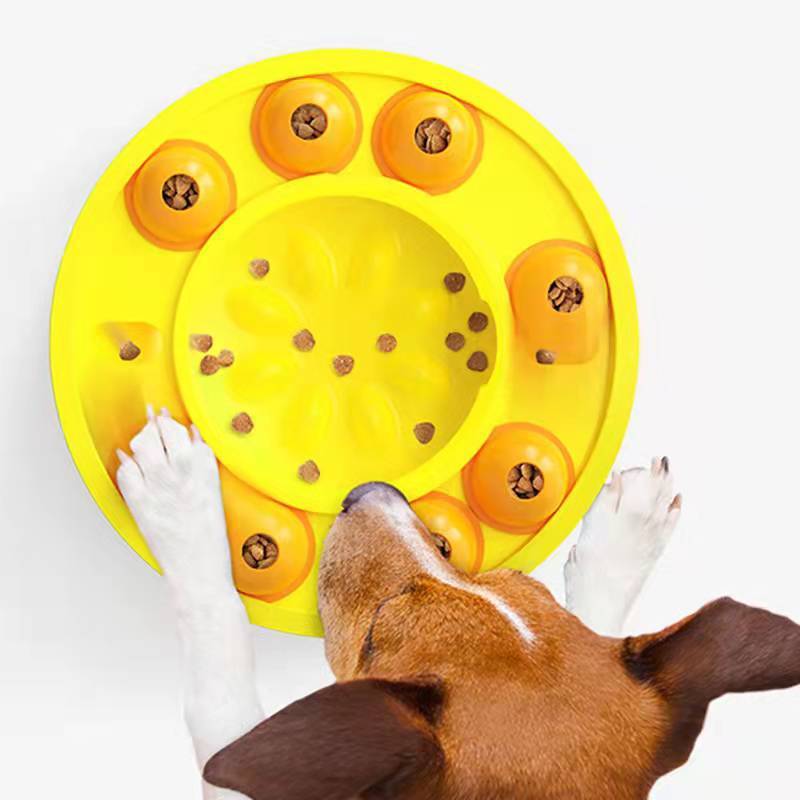 Interactive Dog Puzzle Toy: Slow Feeder Bowl for Smart Training - Blitzwear Co