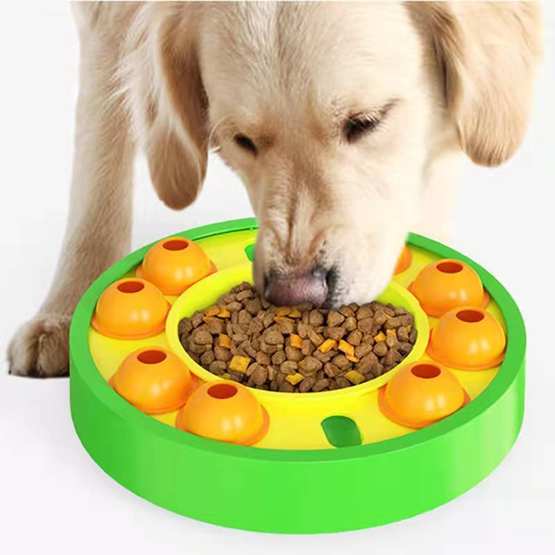 Interactive Dog Puzzle Toy: Slow Feeder Bowl for Smart Training - Blitzwear Co