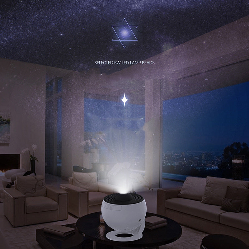 Starry Night Light Projector: Soothing Galaxy Lamp for Bedrooms & Relaxation - Blitzwear Co