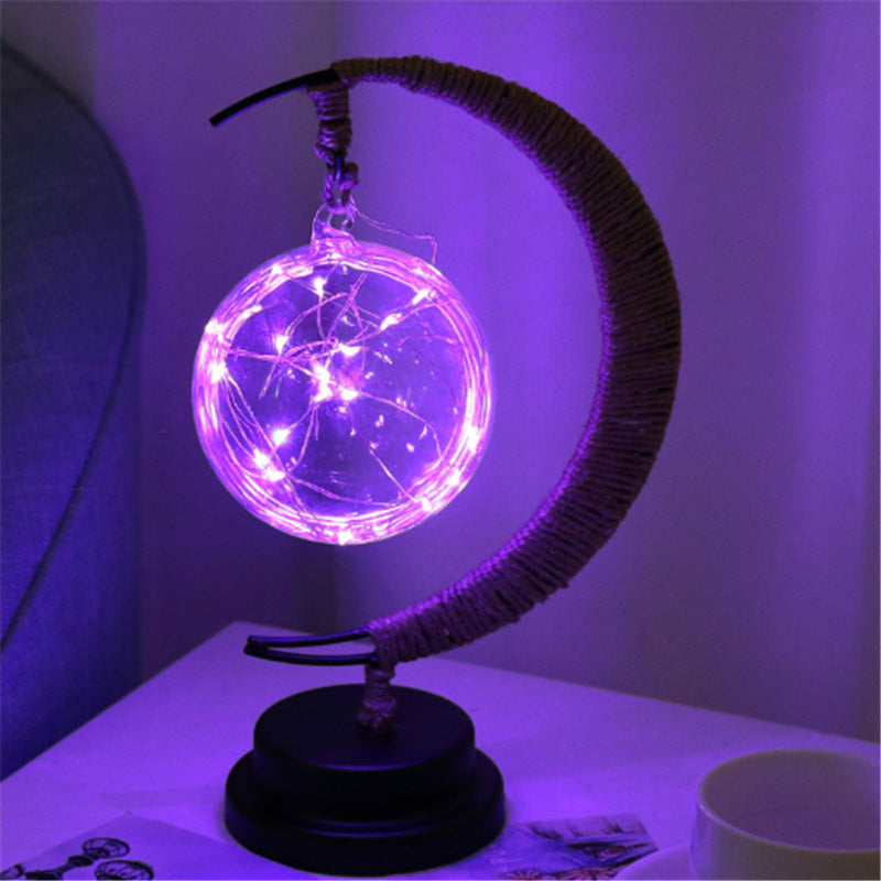 LED Star Moon Apple Lights: Magical Decoration for Festive Ambiance - Blitzwear Co