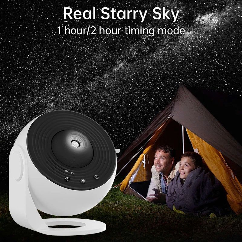 Starry Night Light Projector: Soothing Galaxy Lamp for Bedrooms & Relaxation - Blitzwear Co