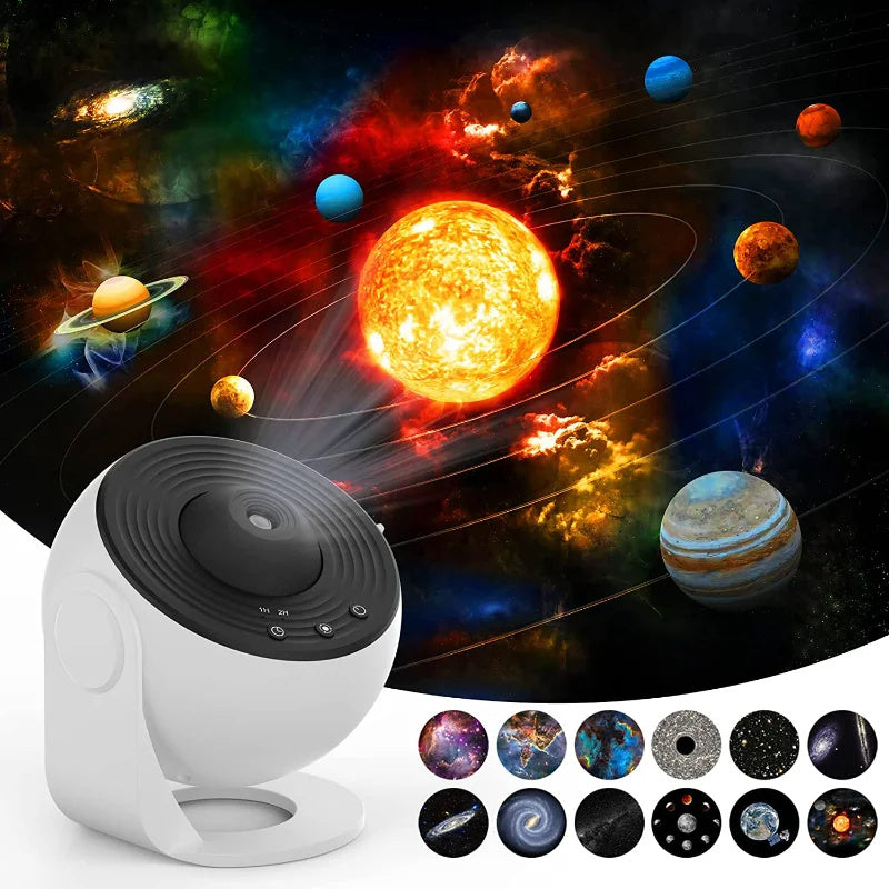 Starry Night Light Projector: Soothing Galaxy Lamp for Bedrooms & Relaxation - Blitzwear Co