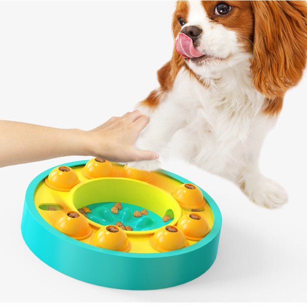 Interactive Dog Puzzle Toy: Slow Feeder Bowl for Smart Training - Blitzwear Co