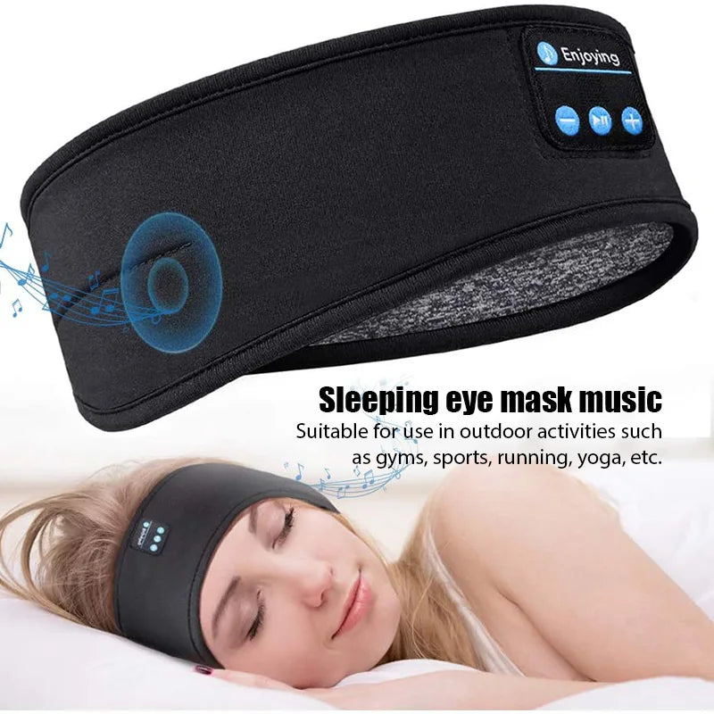 Sleeping Mask with Built-In Headphones – Comfort and Relaxation Anywhere