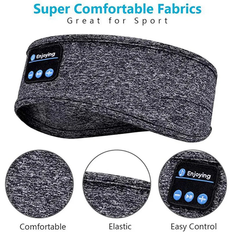 Sleeping Mask with Built-In Headphones – Comfort and Relaxation Anywhere