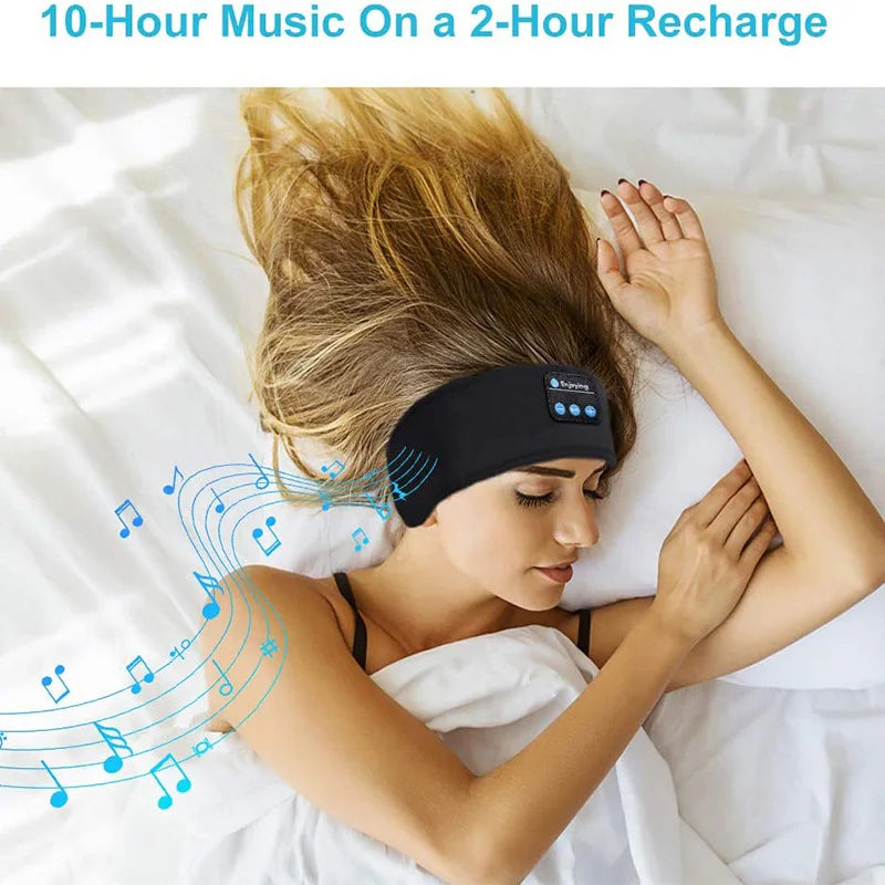 Sleeping Mask with Built-In Headphones – Comfort and Relaxation Anywhere