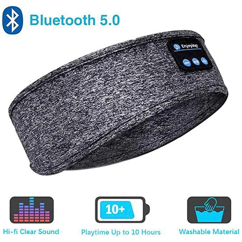 Sleeping Mask with Built-In Headphones – Comfort and Relaxation Anywhere