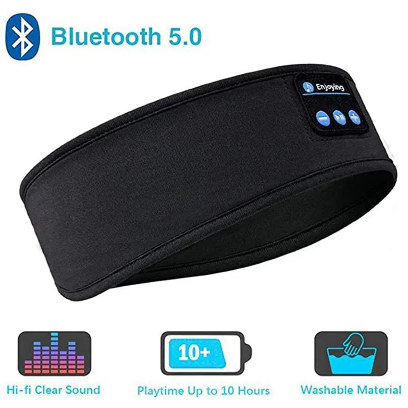 Sleeping Mask with Built-In Headphones – Comfort and Relaxation Anywhere